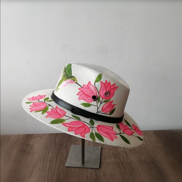 Hand Crafted Accessories - Mexican Hat, Handpainted, Made in Mexico, New With…